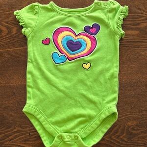 Garanimals Embroidered Heart Onesie
